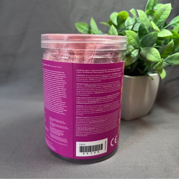 NEW Scentsy Allegra the Elephant Buddy Clip. (Scent is “sugar”) - Picture 2 of 4